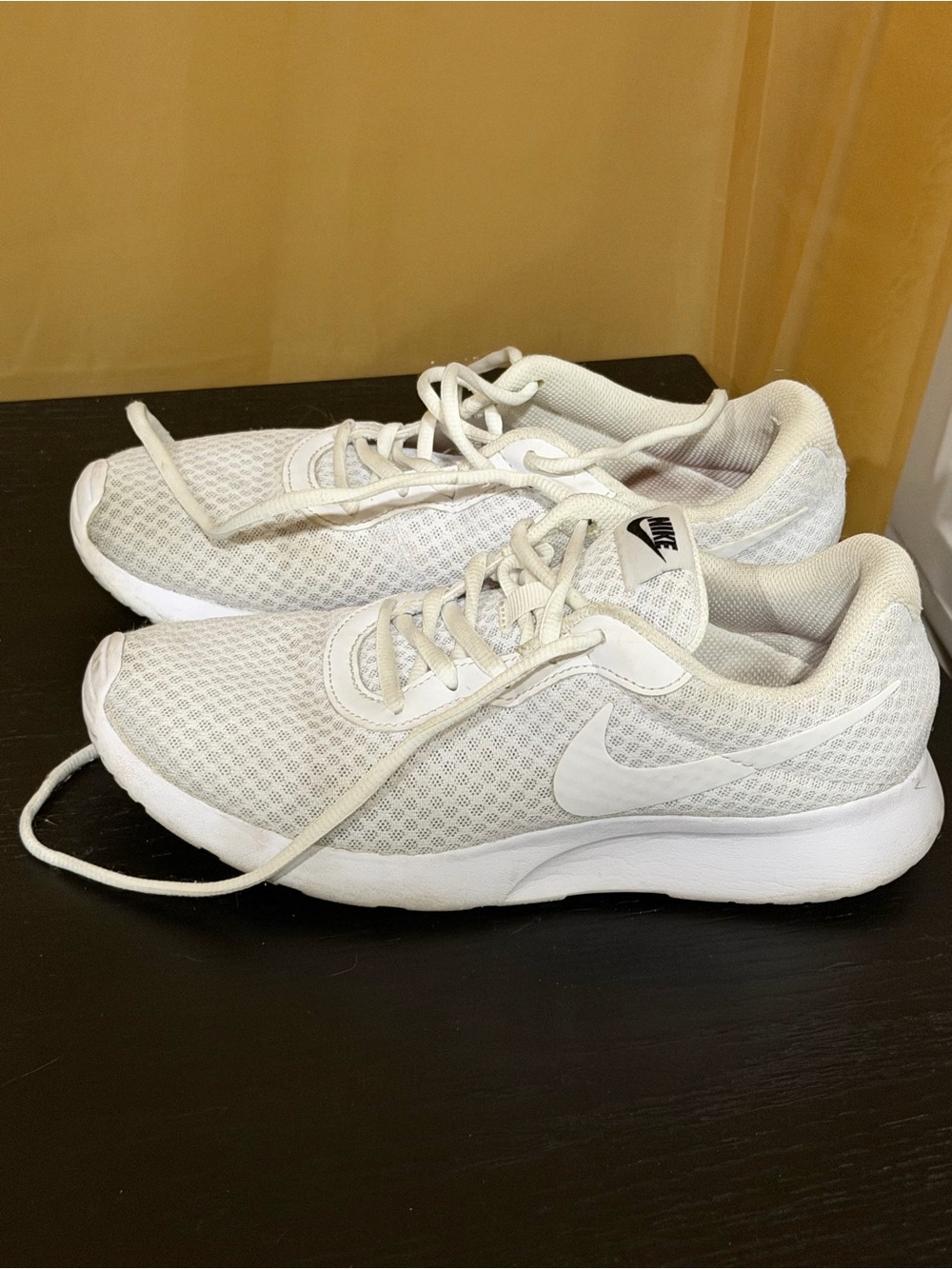 Nike White Running Sneakers Size 7.5